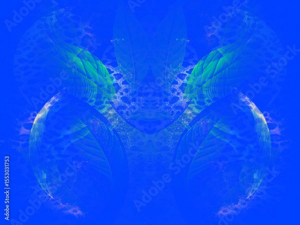 Fototapeta abstract fractal background, textile print pattern, new season fashion print designs, modern fashion designs