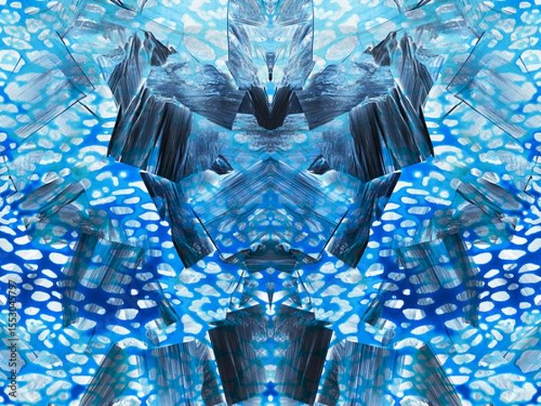 Fototapeta abstract fractal background, textile print pattern, new season fashion print designs, modern fashion designs