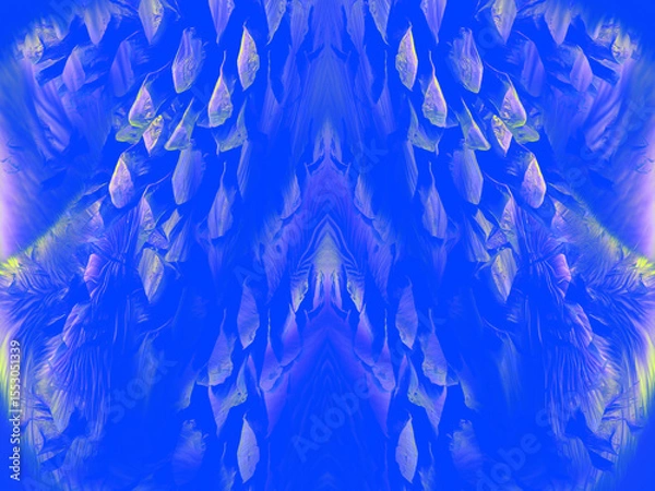 Fototapeta abstract fractal background, textile print pattern, new season fashion print designs, modern fashion designs