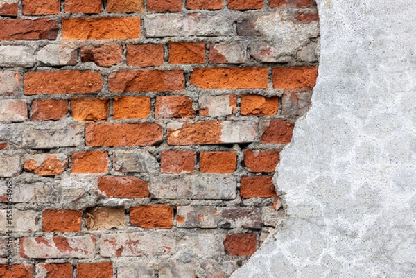 Fototapeta リフォーム素材　劣化した壁面