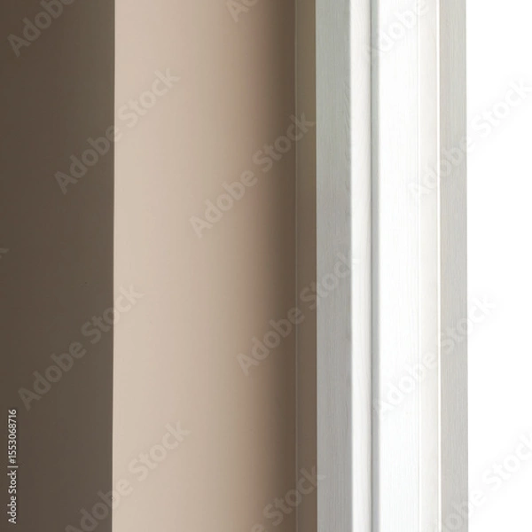Obraz the front door is open into the room
