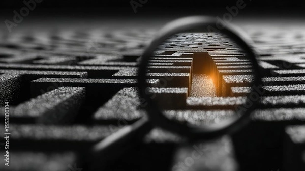 Fototapeta Search truth complexity reality perception belief clarity critical thinking philosophical questioning mental exploration personal perspective discovery