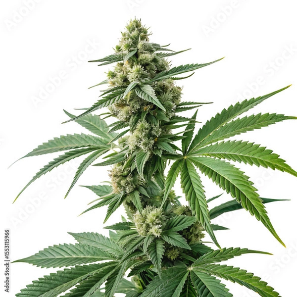Obraz marijuana PNG, transparent background