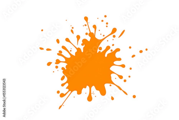 Fototapeta Paint Splash,Ink Splatter,Ink Splash isolated on transparent background