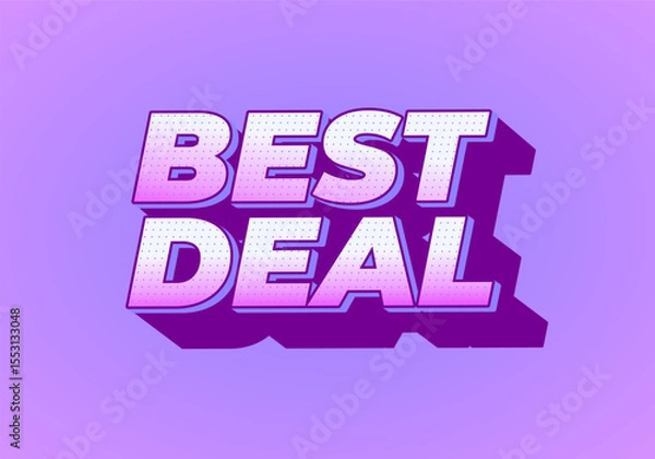 Obraz Best Deal Promotional Graphic design