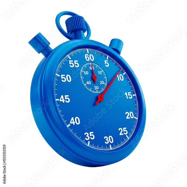 Fototapeta stopwatch isolated on white
