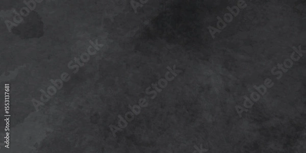 Fototapeta Abstract design with old wall texture cement dark black and paper texture background. Realistic design are empty space of Studio dark room concrete wall grunge texture .Grunge paper texture design .	