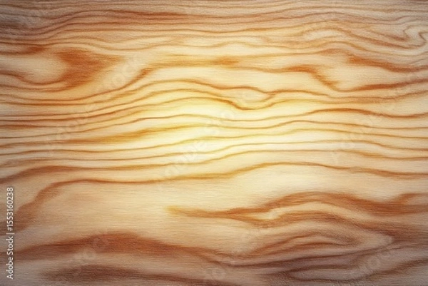 Obraz Close-up view of natural wooden surface with textured grain patterns in warm brown and beige tones
