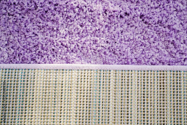 Obraz close-up. violet Interior pile carpet made of polypropylene.