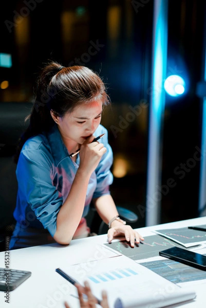 Fototapeta Stressed programmers, working overtime, developers feeling frustrated while fixing complex code errors are the challenges faced in software development.