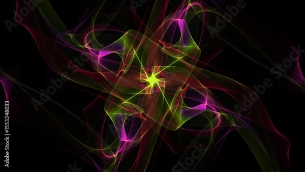 Fototapeta Abstract magic screen design for mobile app. Colorful theme texture for banner,flyer,card, web or desktop design.