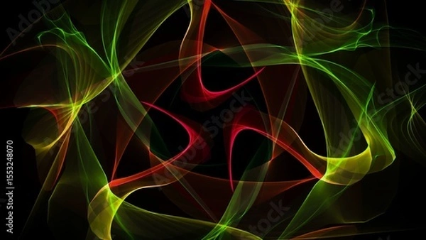 Fototapeta Abstract magic screen design for mobile app. Colorful theme texture for banner,flyer,card, web or desktop design.