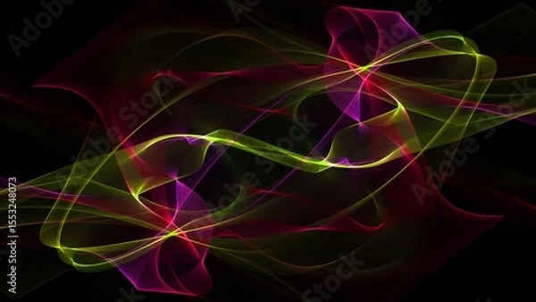 Fototapeta Abstract magic screen design for mobile app. Colorful theme texture for banner,flyer,card, web or desktop design.
