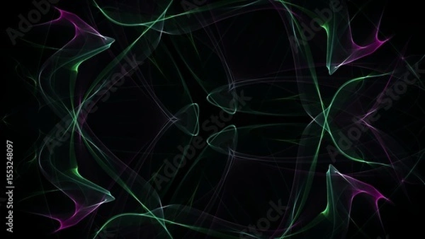 Fototapeta Abstract magic screen design for mobile app. Colorful theme texture for banner,flyer,card, web or desktop design.