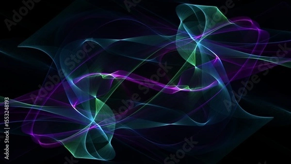 Fototapeta Abstract magic screen design for mobile app. Colorful theme texture for banner,flyer,card, web or desktop design.