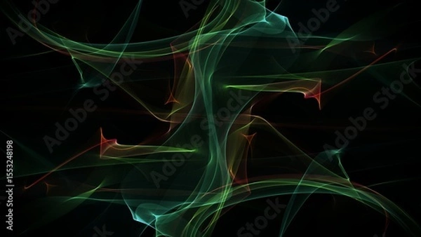 Fototapeta Abstract magic screen design for mobile app. Colorful theme texture for banner,flyer,card, web or desktop design.