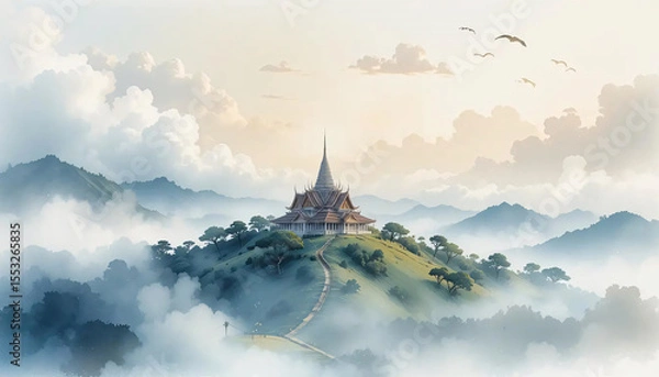 Obraz Watercolor Painting