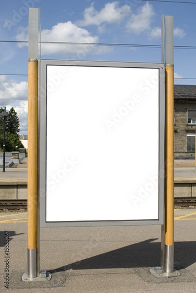 Obraz Blank Outdoor Billboard