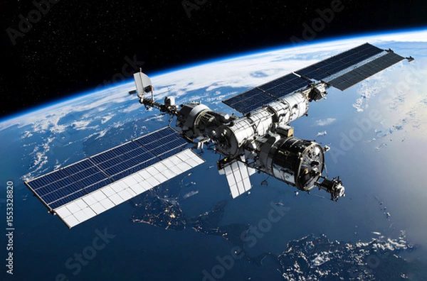 Obraz space shuttle on the earth