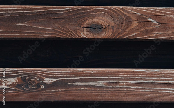 Obraz natural wooden planks background close up