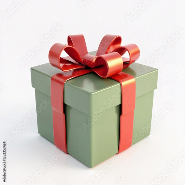 Obraz Stylish square gift boxes wrapped with satin bows