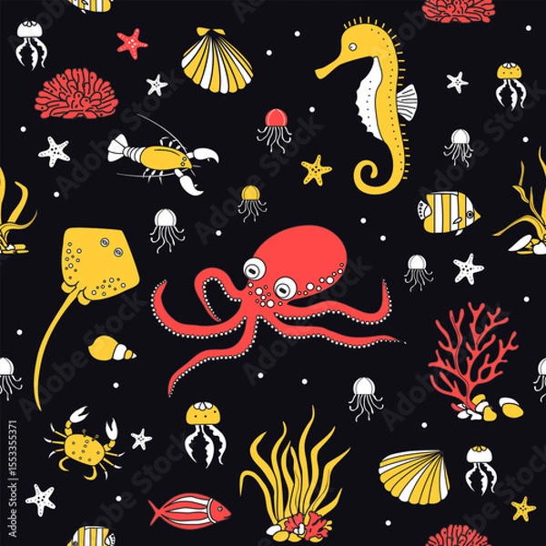 Obraz Pattern Underwater Seabed Ocean Sea Marine habitat