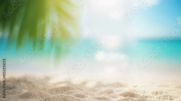 Obraz Natural blurred defocused background for concept summer vacation