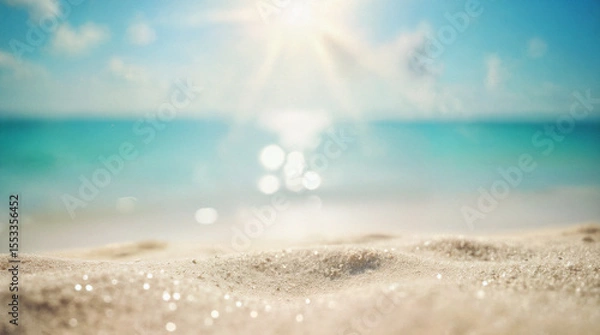 Obraz Natural blurred defocused background for concept summer vacation