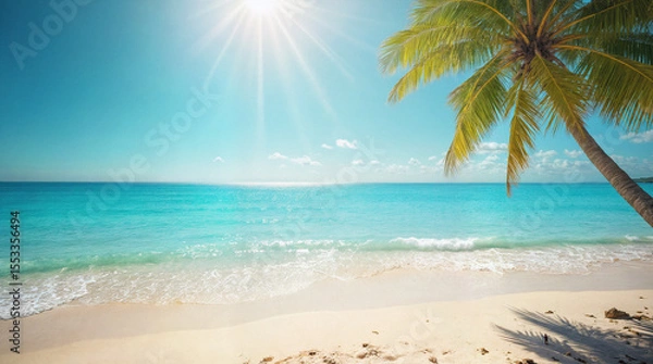 Obraz Natural blurred defocused background for concept summer vacation