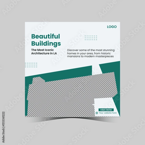 Obraz Real Estate social media post