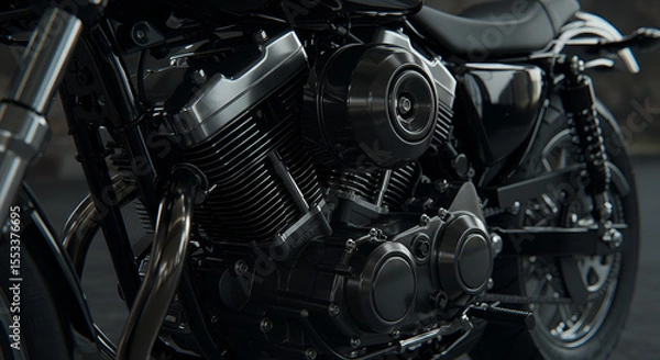 Fototapeta engine of the engine