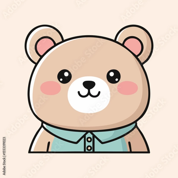 Fototapeta Baby Bear Vector
