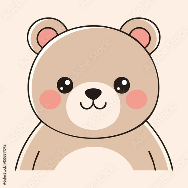 Obraz Baby Bear Vector