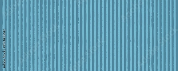 Fototapeta Stylized design featuring vertical blue stripes with a textured effect. Ideal for decorative backgrounds, branding, fashion prints, and contemporary digital artwork