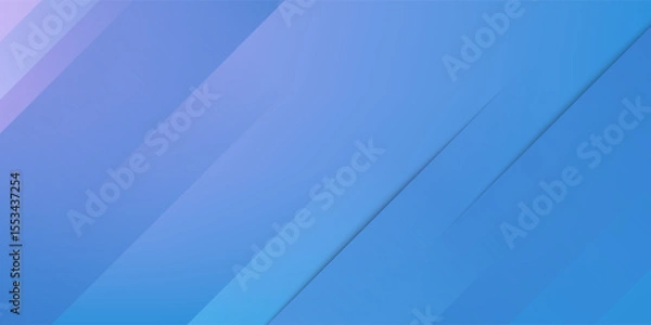 Fototapeta Minimalist abstract background purple and blue gradations ,slash shape,colorful