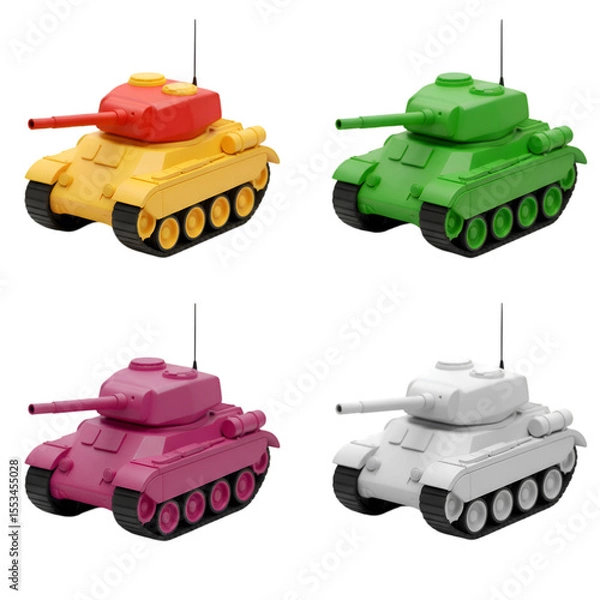 Obraz Colorful Tanks
