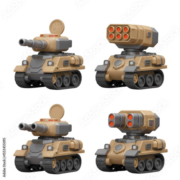 Obraz Detailed Tanks