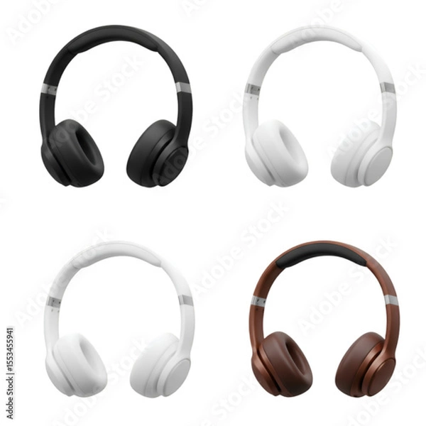 Obraz Varied Headphones