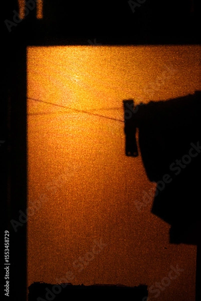Obraz spotlight on the wall