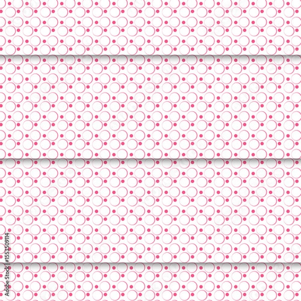 Obraz Seamless Geometric Pattern Background – Modern Abstract Vector Design for Print and Web