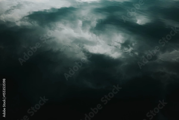 Obraz storm clouds timelapse