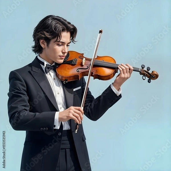 Obraz man with violin
