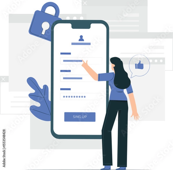 Obraz Vector illlustrations