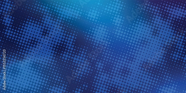 Obraz Modern light point Hi-tech digital technology concept. High tech computer illustration with purple and dark blue gradient background modern arts