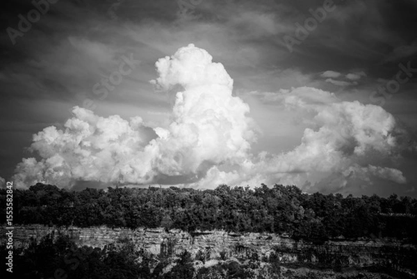 Obraz storm clouds over the Clif