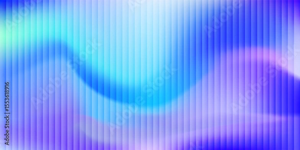 Fototapeta Vibrant multicolor wavy gradient background , ideal for modern design or artistic creative projects. vector illustration eps 10