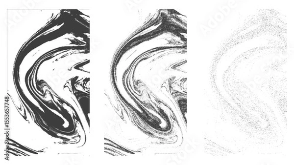 Fototapeta Abstract black and white gritty grunge background. black and white rough vintage distress, Abstract grunge black and white distressed texture background