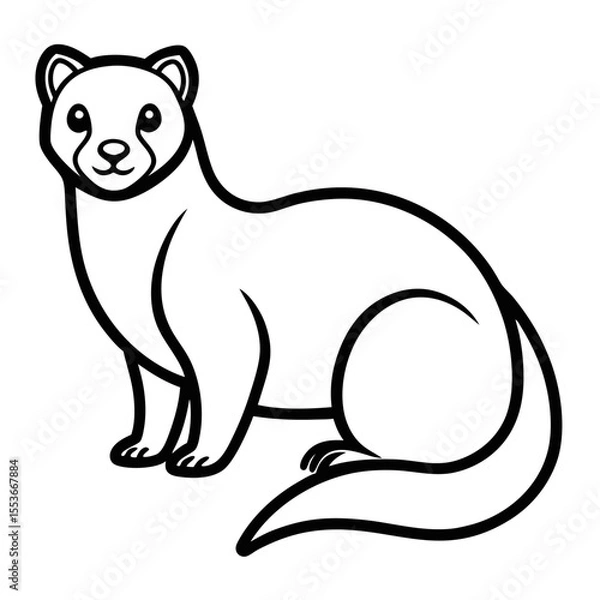 Obraz bear vector illustration