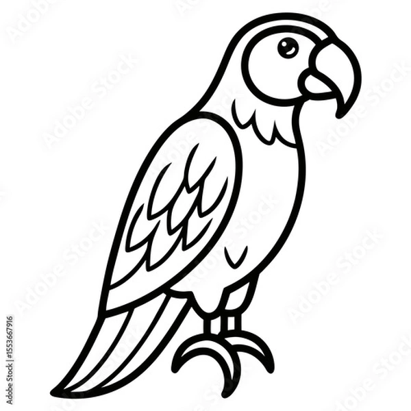 Obraz bird on a branch