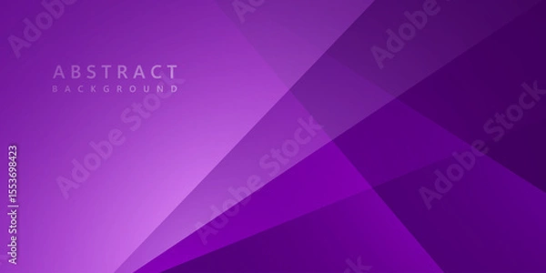 Fototapeta abstract purple background with shiny transparent element layers